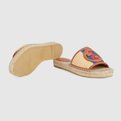 WOMEN'S INTERLOCKING G ESPADRILLE